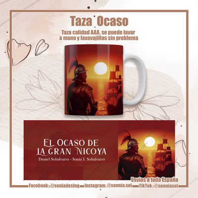 Taza El Ocaso de la gran Nicoya