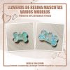 Chapa de resina para mascotas