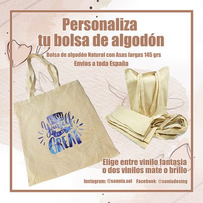 Totebag personalizable