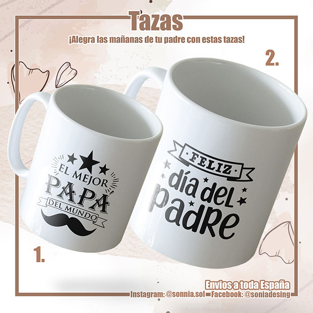 Tazas día del padre