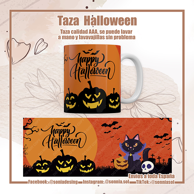 Taza Halloween