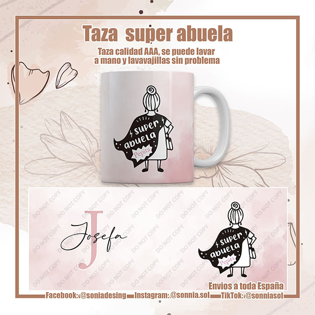 Taza super abuela