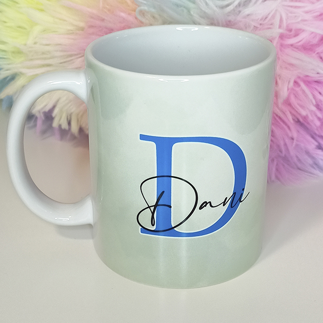 Taza Sweet home verde o rosa
