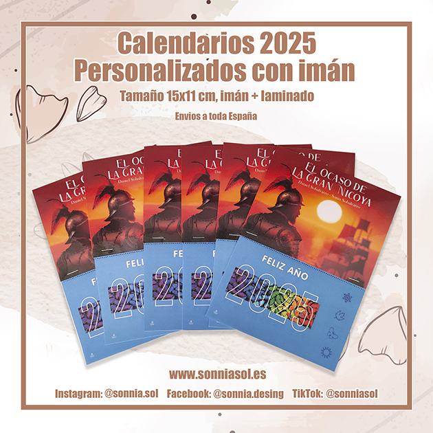 Calendario Genérico Personalizado con imán